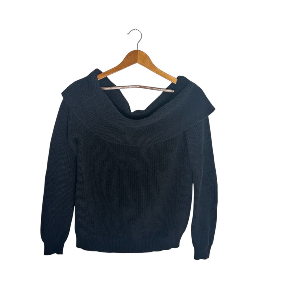 Lovers + Friends Vylete Off The Shoulder Knit Sweater Size M - Picture 2 of 7